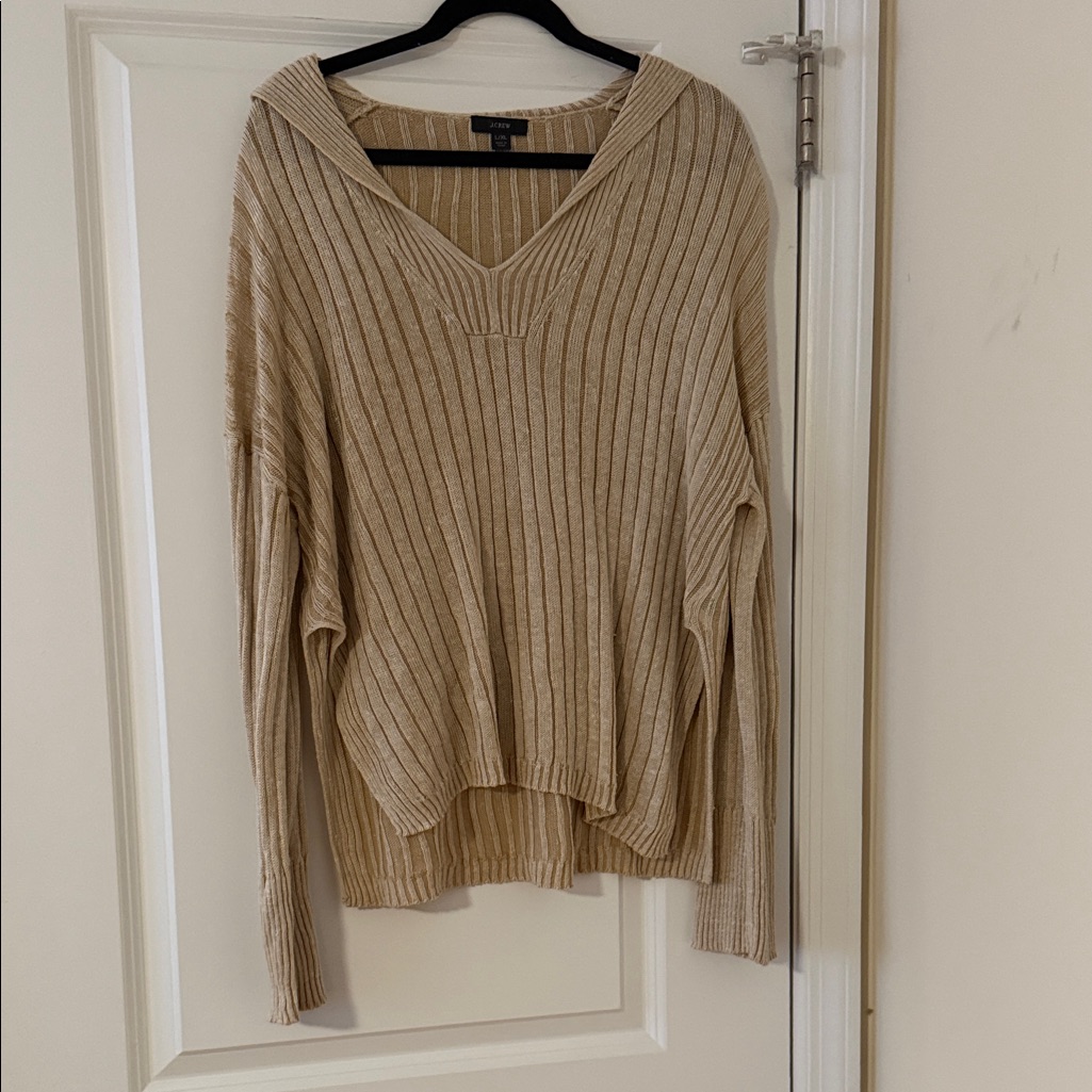 J. Crew Drapey Sweater Top Sz L/Xl